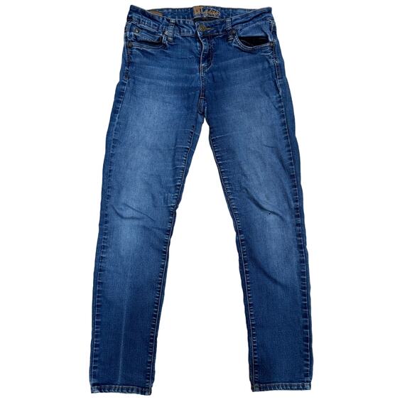 KUT from the Kloth Skinny Denim Jeans High‎ Rise Medium Wash Blue Womens Size 4 - Picture 1 of 10